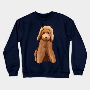 Cute Golden Doodle Crewneck Sweatshirt